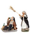 Set mujer que golpea a marido serie 12 cm