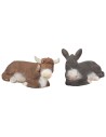 Set ox and donkey series 12 cm