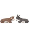 Set ox and donkey series 12 cm