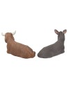 Set ox and donkey series 12 cm