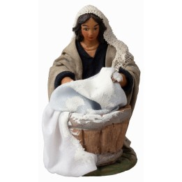 Kneeling washerwoman 12 cm series