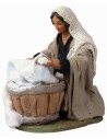 Kneeling washerwoman 12 cm series
