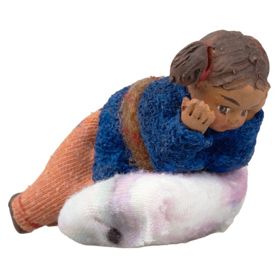 Girl lying series 12 cm