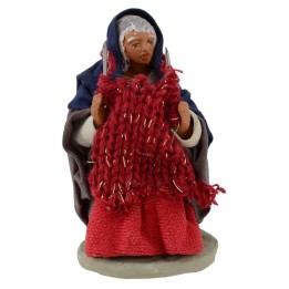 Tejedora sentada serie 10 cm