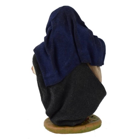 Natività 3 soggetti 10 cm Mondo Presepi