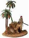 Camel driver and seated camel with double movement series 12 cm
