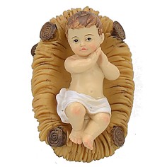 Natività 3 figure in resina cm 20 Mondo Presepi 2