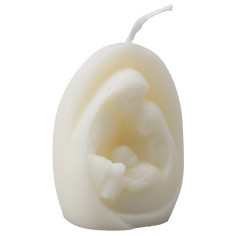 Vela Sagrada Familia perfumada en cera de soya 6,5 cm
