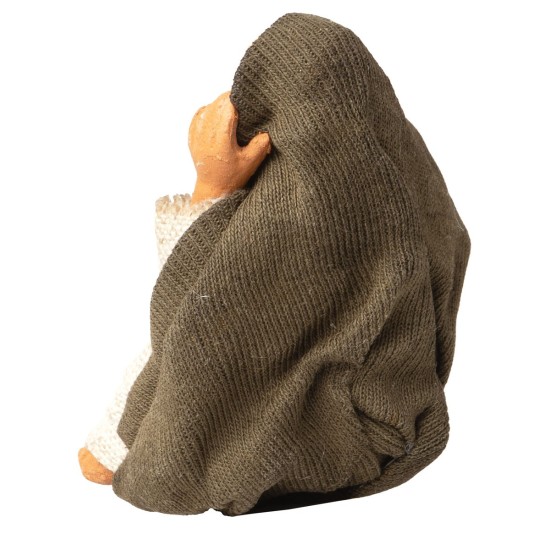 Seated man at rest series 10 cm