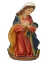 Madonna arrodillada en resina serie 15 cm