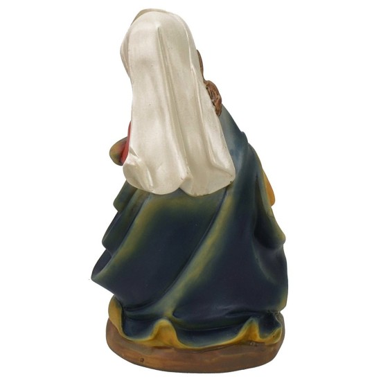 Kneeling Madonna for 15 cm series resin nativity scene