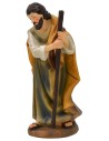 San Giuseppe con bastone in resina 15 cm