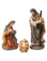 Nativity 3 figures in resin 20 cm