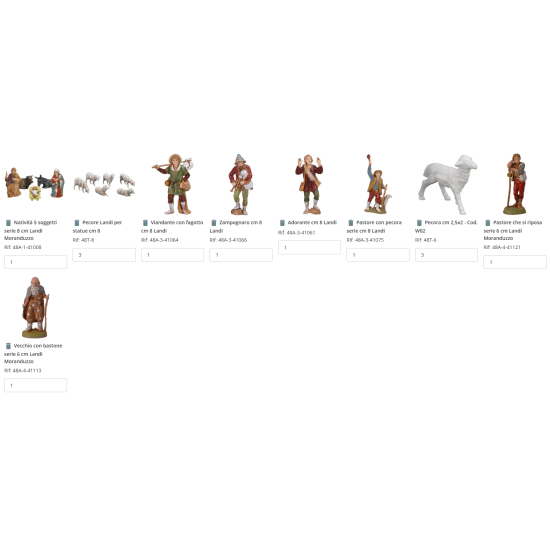 Illuminated nativity scene with caves and central staircase complete with nativity scene figurines