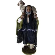 Man with sheep on shoulders Lux cm 24