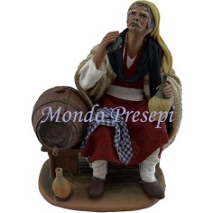 Bevitore Lux cm 24 Mondo Presepi