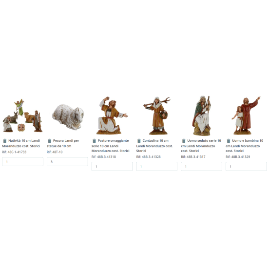 Illuminated Arab nativity scene cm 50x40x33 h for nativity scene | Mondo Presepi