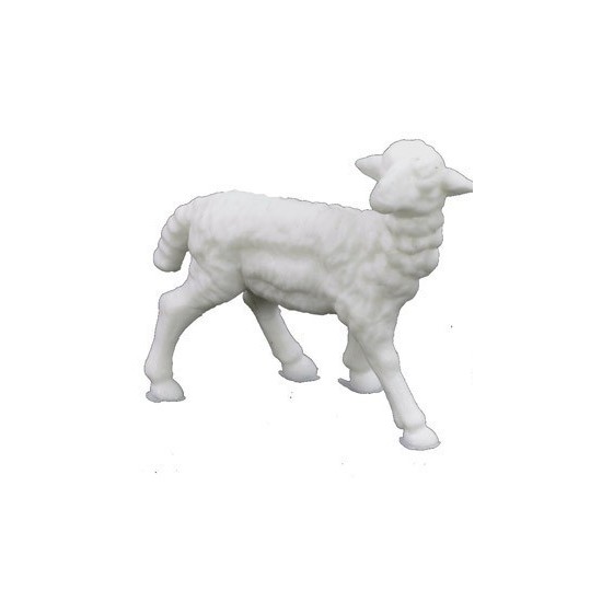 Set of 12 Sheep, cm 2x1. 5 Art. W01 Mondo Presepi