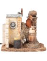 Salumiere con bottega serie 10 cm Landi Moranduzzo in movimento