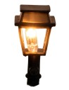 Linterna de pared cm 4,2x2,4 con microlámpara 12v