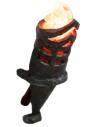 Torch h 7.3 cm flickering orange LED 12v