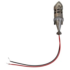 Fiaccola h 7,3 cm led arancio tremolante 12v 2