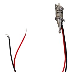 Torch h 4.1 cm flickering with orange LED 12 v. 2