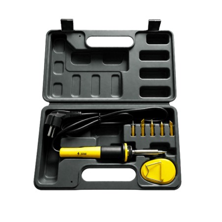 Pirografo Vigor con cassetta completa di 5 punte V-PG/30W