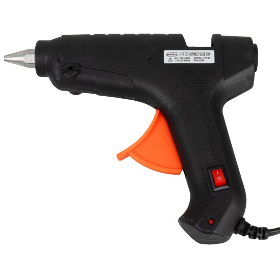 60W hot glue gun for glue sticks 10.8-11.5 mm with switch