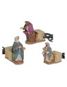 Set of moving wise men 10 cm