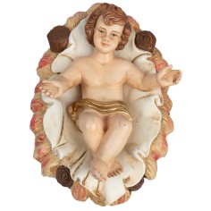 Gesù bambino nella culla serie 30 cm Euromarchi