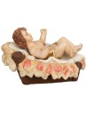 Baby Jesus in the cradle 30 cm Euromarchi series