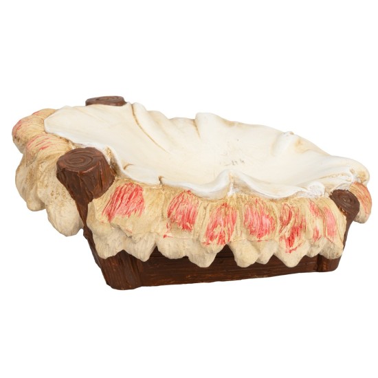 Gesù bambino nella culla serie 30 cm Euromarchi