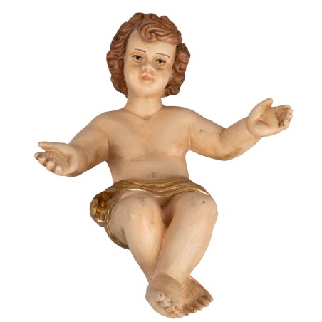 Baby Jesus in the cradle 30 cm Euromarchi series
