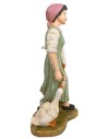 Mujer con gansos y ramo de flores serie 30 cm Euromarchi