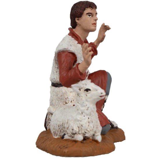 Cm 15 Shepherd with sheep Oliver series