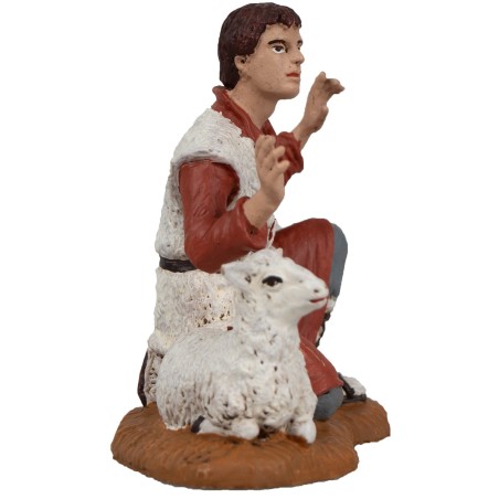 Cm 15 Shepherd with sheep Oliver series