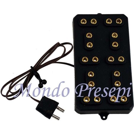 Multipresa 10 posti bassa tensione Mondo Presepi