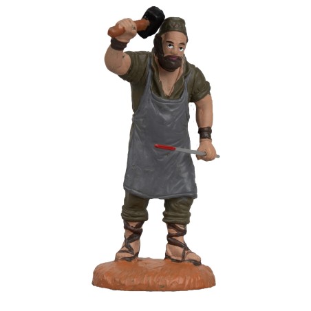 Blacksmith with anvil series cm 10 Oliver