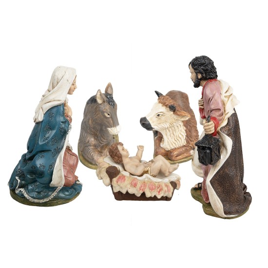 Natividad 5 sujetos serie 30 cm Euromarchi