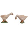 Set 2 geese for statues cm 15-21 h. Oliver