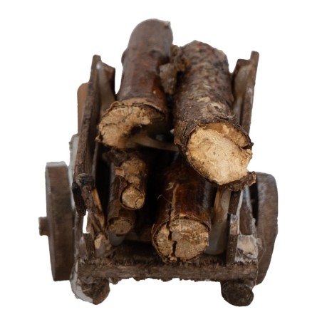 Cart with wood - 35896