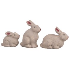 Set of 3 rabbits