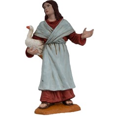 Cm 15 Woman with goose series Oliver