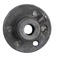 Polea Ø 2 cm en metal para motorreductor