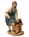 Set 6 statue per presepe serie 15 cm in resina