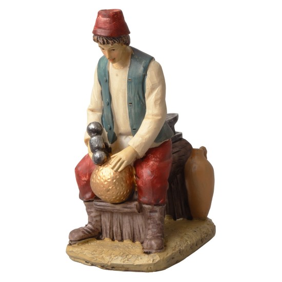 Conjunto de 6 estatuas de 15 cm para belén en