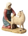 Conjunto de 6 estatuas para belén serie 15 cm en resina