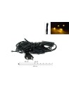 Cadena 20 Led blanco cálido 220v distantes 20 cm
