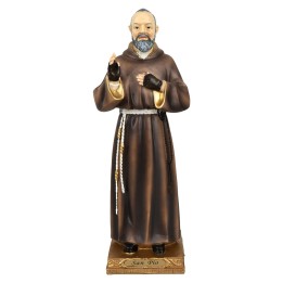 San Padre Pio 22 cm in resina